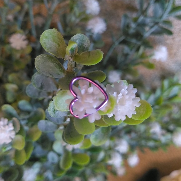 Set of 4 Heart Earrings NWOT - Picture 3 of 8